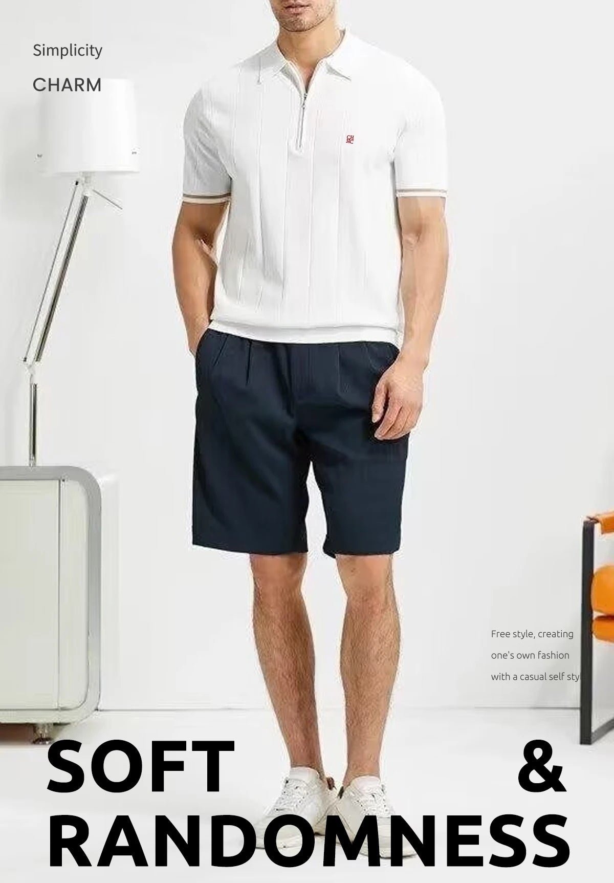 Camisa tipo Polo para hombre "Fashion Clothing"